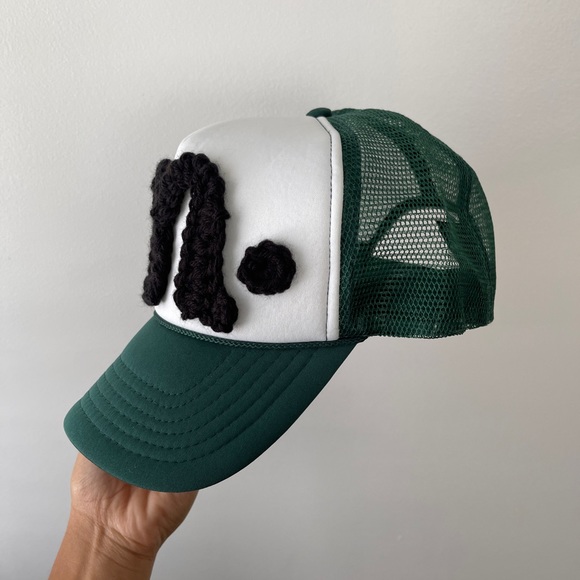 Crochet Trucker Hat main image 4